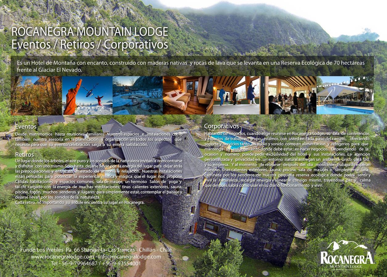 Rocanegra Mountain Lodge Las Trancas Exterior foto